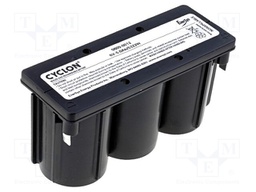 Re-battery: acid-lead; 6V; 5Ah; Size: MONOBLOK; AGM; 139x54x77mm