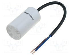 Capacitor: motors, run; 6uF; 450V; Ø35x60mm; -25÷70°C; ±5%; 3000h