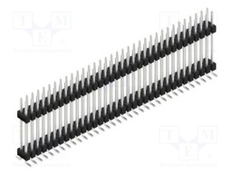 Connector: pin strips; pin header; male; PIN: 68; 2.54mm; SMT; 2x34
