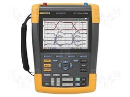 Scopemeter; Band: ≤100MHz; LCD 6" (320x240),color; Channels: 2