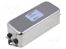 Filter: anti-interference; one-phase; 250VAC; Cx: 2.2uF; Cy: 4.7nF