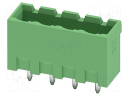 PCB headers, nominal cross section: 2.5 mm?, color: green, n