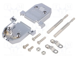 Enclosure: for D-Sub connectors; D-Sub 15pin,D-Sub HD 26pin