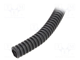 Protective tube; Conduit size: 16; PVC; black; L: 50m; 750N