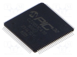 IC: PIC microcontroller; 512kB; 300MHz; 2.5÷3.6VDC; SMD; TQFP100