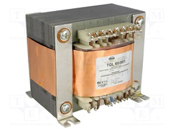 Transformer: speaker; 60VA; Sec.winding imped: 4Ω; 0.05÷12kHz