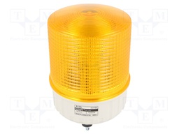 Signaller: lighting; continuous light,blinking light; amber