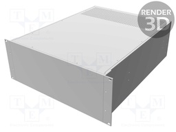 Enclosure: 19" standard; 4U; Enclos.mat: aluminium; Y: 559mm
