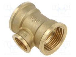 Reductive,female-female-female; brass CW617N; BR