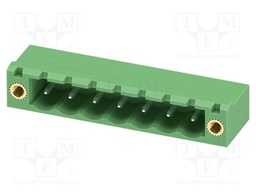PCB headers, nominal cross section: 2.5 mm?, color: green, n