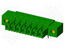 Connector: pluggable terminal block; socket; female; angled 90°