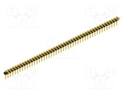 Connector: pin strips; pin header; male; PIN: 47; 2mm; THT; 1x47