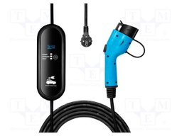 EMobility: charger; 1x0.5mm2,3x2.5mm2; 110/250VAC; 3.8kW; IP54