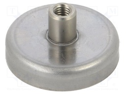 Magnet: permanent; hard ferrite; Ø: 32mm; stainless steel