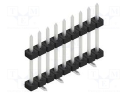 Connector: pin strips; pin header; male; PIN: 9; 2mm; SMT; 1x9; 100V
