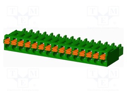 Connector: pluggable terminal block; plug; female; straight; 5.5A