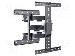 Holder; for wall mounting; 36.4kg; 32÷65"; black