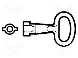 Key; Kind of insert bolt: D5