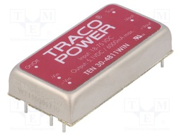 Converter: DC/DC; 30W; Uin: 18÷75V; 5.1VDC; Iout: 6000mA; 2"x1"; 31g
