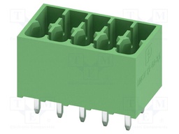 PCB headers, nominal cross section: 1.5 mm?, color: green, n