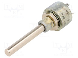 Potentiometer: shaft; single turn; 1kΩ; 3W; ±20%; 6mm; linear; 38mm