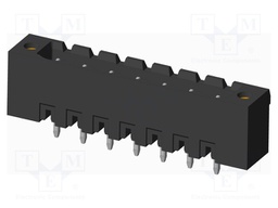 Connector: pluggable terminal block; socket; male; on PCBs