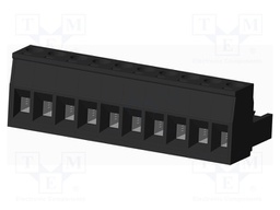 Connector: pluggable terminal block; plug; female; straight; 5mm