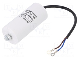 Capacitor: motors, run; 30uF; 450V; Ø45x95mm; -25÷70°C; ±5%; 3000h