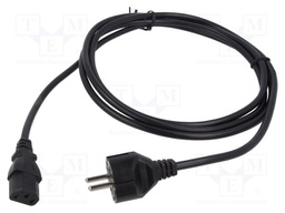 CABLE ASSEMBLY, POWER CORD, 8.2FT, 10A, BLACK