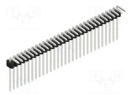 Connector: pin strips; pin header; male; PIN: 30; 1.27mm; THT; 1x30