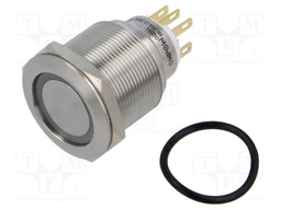 Switch: vandal resistant; Pos: 2; SPDT; 3A/220VAC; 5A/24VDC; IP65