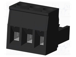 Connector: pluggable terminal block; plug; female; straight; 300V