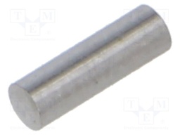 Cylindrical stud; stainless steel; Ø: 2mm; L: 6mm; DIN 7