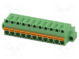 PCB connector, nominal cross section: 2.5 mm?, color: green,