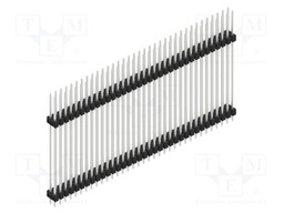 Connector: pin strips; pin header; male; PIN: 70; 2.54mm; THT; 2x35