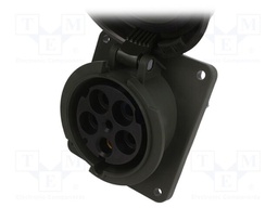 Connector: AC supply 3-phase; socket; female; 125A; 400VAC; IP67