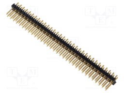 Connector: pin strips; pin header; male; PIN: 64; straight; 2.54mm
