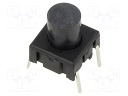 Microswitch TACT; SPST; Pos: 2; 0.05A/24VDC; THT; 3.5N; 10x10x5.1mm