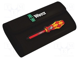 Screwdrivers; Pcs: 16; insulated; Package: case; 1kVAC