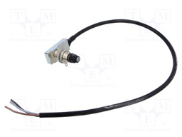 Limit switch; pin plunger with thread M16x1; SPDT; 5A; lead 0,6m