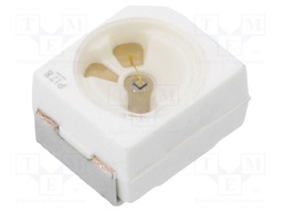 LED; SMD; 3228,PLCC2; blue; 355÷450mcd; 3.2x2.8x1.9mm; 120°; 20mA