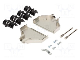 Enclosure: for D-Sub connectors; D-Sub 50pin,D-Sub HD 78pin