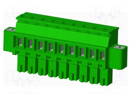 Connector: pluggable terminal block; plug; female; angled 90°