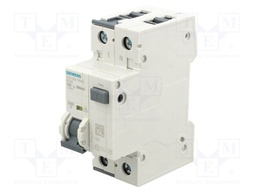 RCBO breaker; Inom: 25A; Ires: 300mA; Poles: 1+N; 230/400VAC; DIN