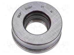Bearing: ball; thrust single direction; Øint: 12mm; Øout: 28mm