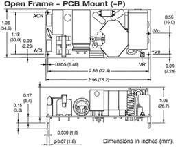 Power supply: switched-mode; 30W; 120÷370VDC; 85÷264VAC; OUT: 1
