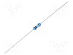 Resistor: thin film; THT; 604Ω; 600mW; ±5%; Ø2.5x6.5mm; 50ppm/°C