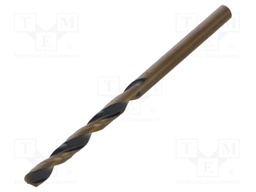 Drill bit; for metal; Ø: 4mm; HSS; Conform to: DIN 338