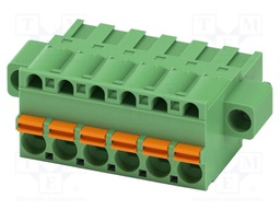 PCB connector, nominal cross section: 2.5 mm?, color: green,