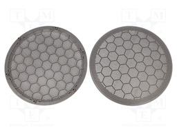 Loudspeaker grille; Seat,VW; grey; 165mm